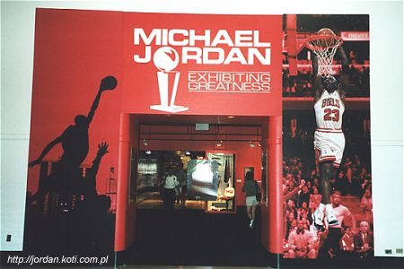Wejcie na wystaw Michael Jordan - Exhibiting Greatness